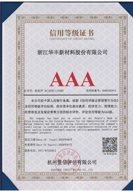 信用等級證書